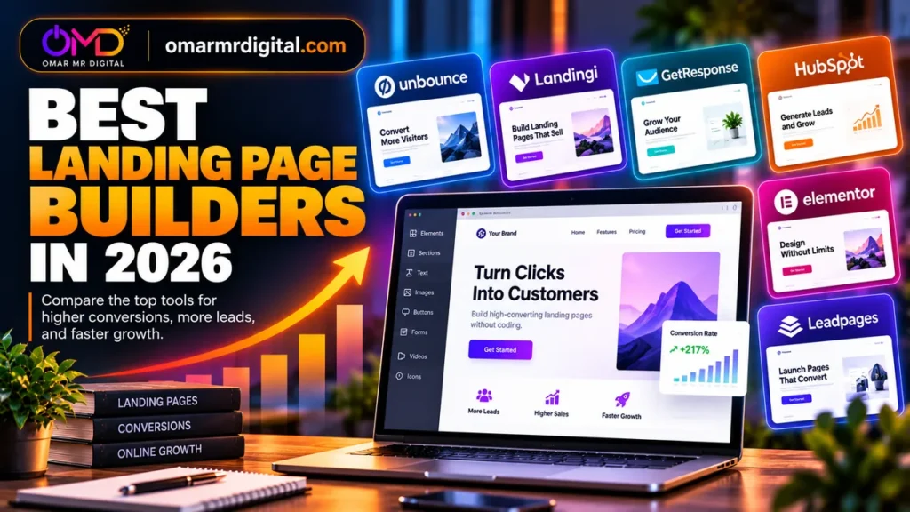 Best landing page builders in 2026 for small businesses and marketers