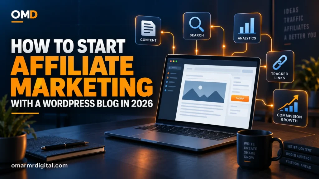 How to start affiliate marketing with a WordPress blog using content, search, analytics and tracked links