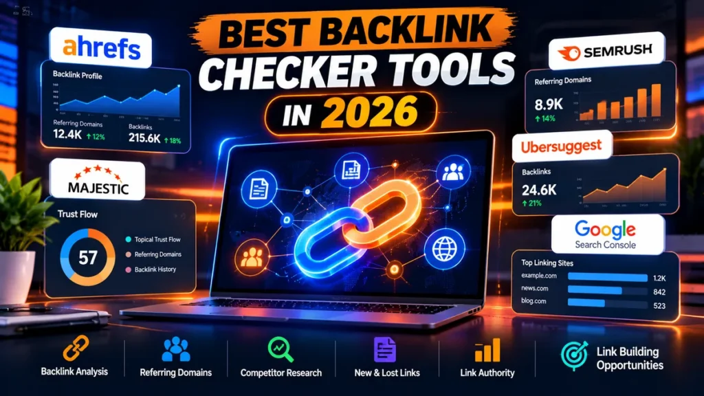 Best backlink checker tools in 2026 for backlink analysis, referring domains, competitor research, lost links and link building – OmarMrDigital